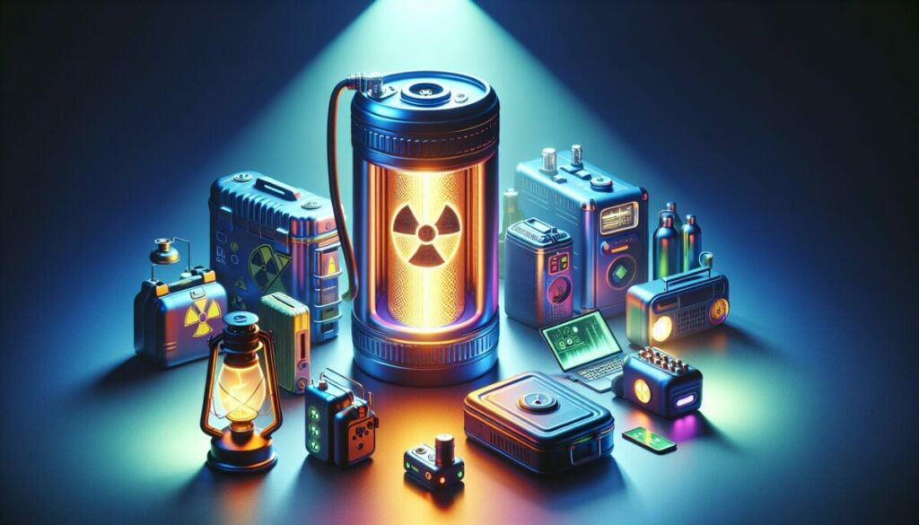 batería nuclear de betavolt - energía portatil